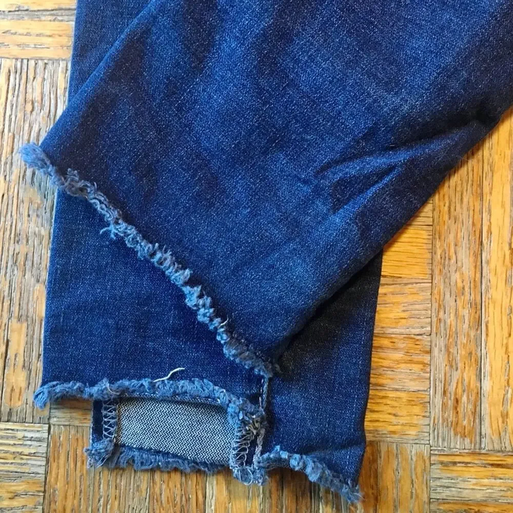 Girl Casey Skinny Raw Edge Jeans